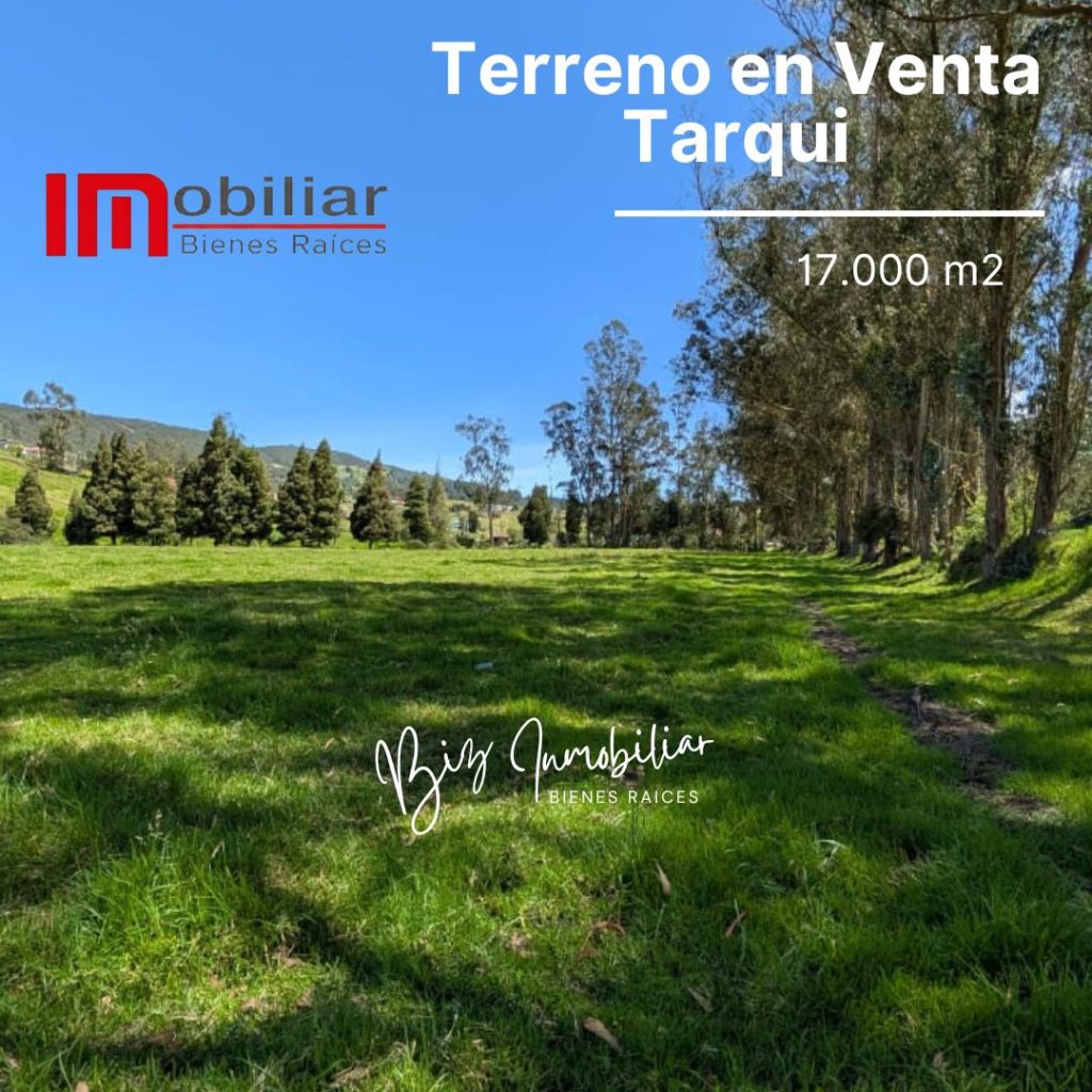 biz inmobiliar bienes raices terreno venta tarqui