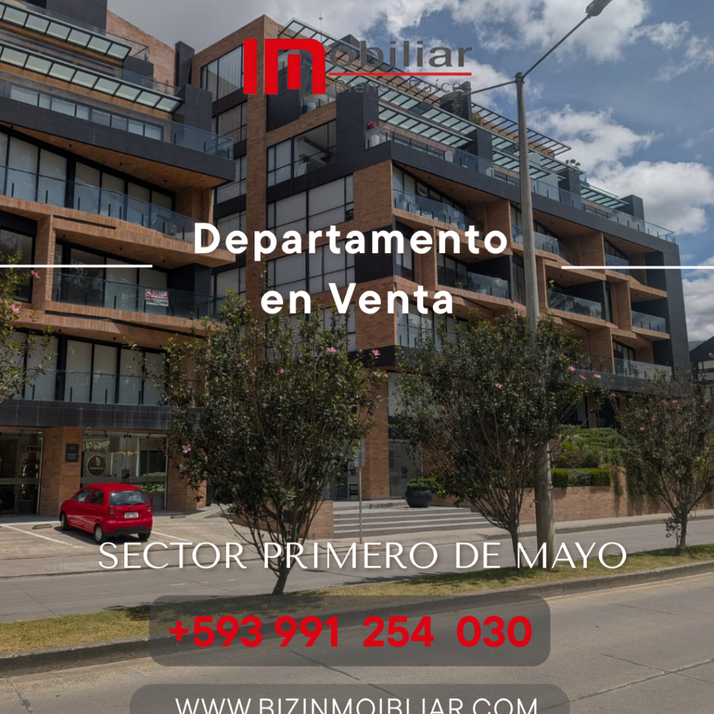 Moderno departamento en edificio seguro, ubicado en un excelente sector residencial, con hermosa vista al río Yanuncay.